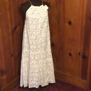 World Market Cotton Maxi Dress NEW